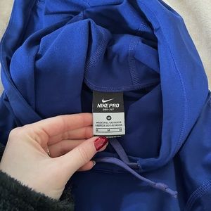 Nike Pro Hooded Running Long Sleeve